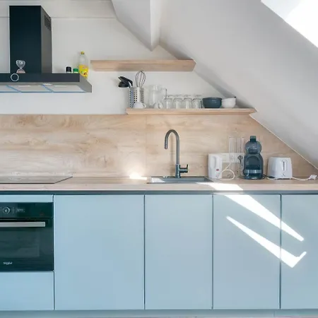 Bright Duplex Close To The 公寓 奥斯滕德